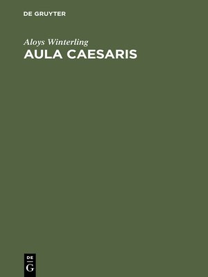 cover image of Aula Caesaris